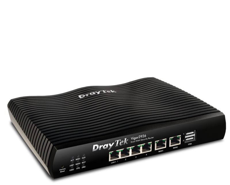 DrayTek Vigor 2926 Dual-WAN Router Firewall 3 DrayTek Vigor 2926 Dual-WAN Router Firewall