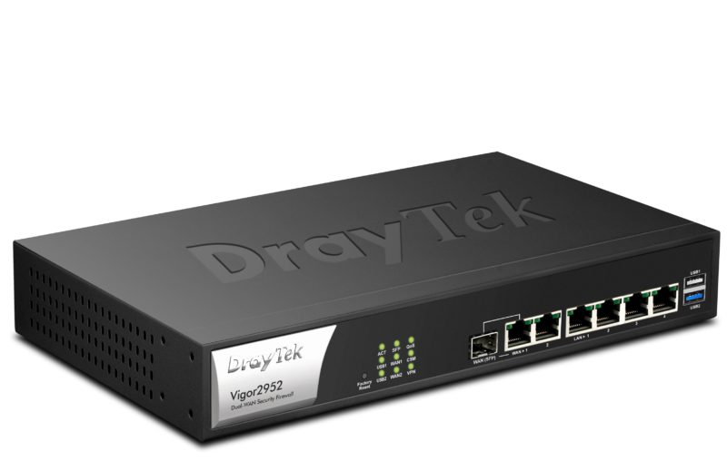 DrayTek Vigor 2952 High Performance Dual-WAN Router/Firewall 3 DrayTek Vigor 2952 High Performance Dual-WAN Router/Firewall