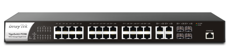 DrayTek VigorSwitch P2280 28-Port Gigabit Switch 12 DrayTek VigorSwitch P2280 28-Port Gigabit Switch - Image 10