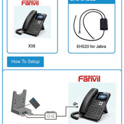 Alternative view of Fanvil EHS20 Adapter