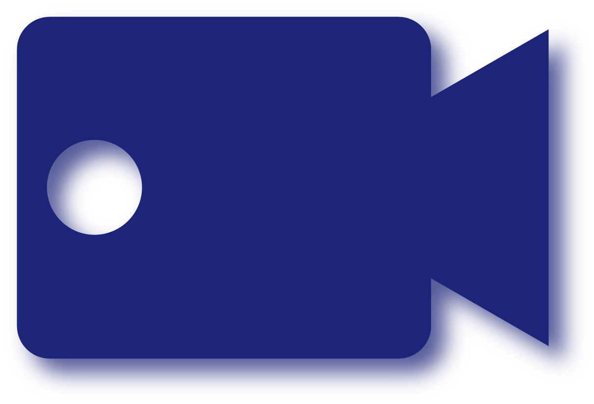 Video Call Blue
