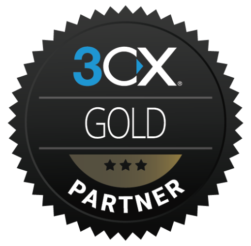 3CX Gold Partner Official Badge