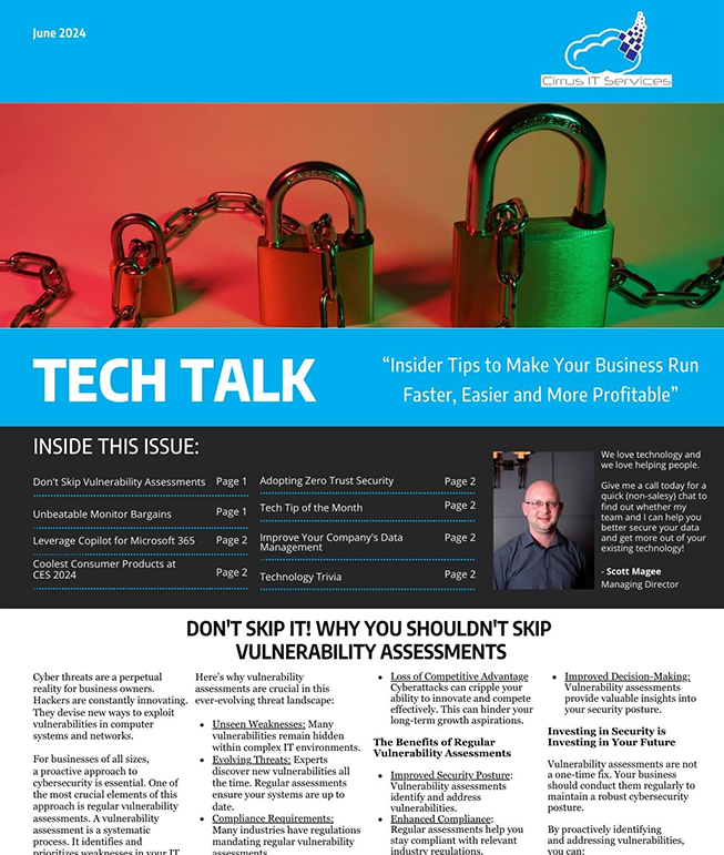 TechTalk Monthly Newsletter June Thumbnail Image